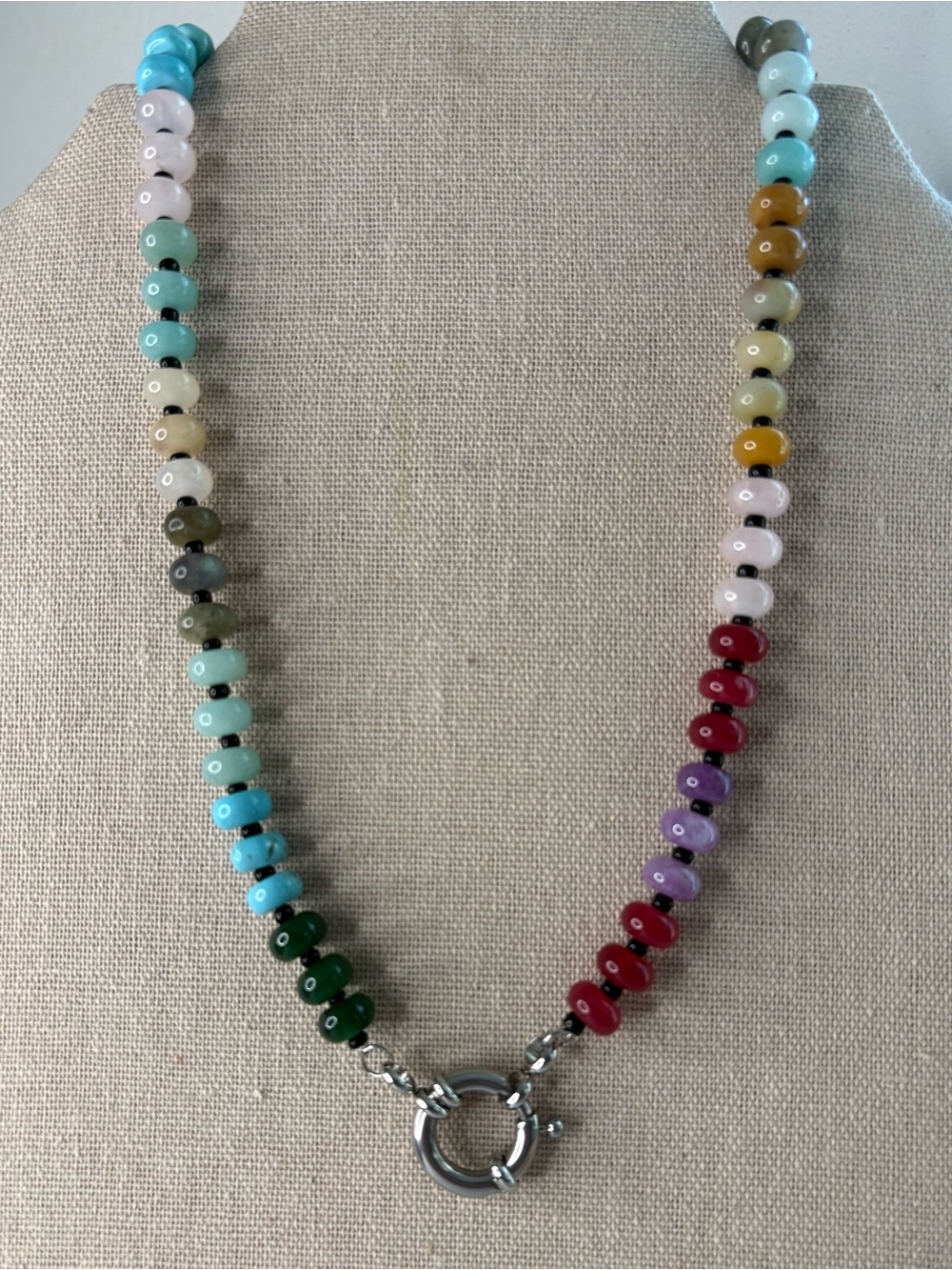 Multicolor Beaded Necklace - Women Jewelry